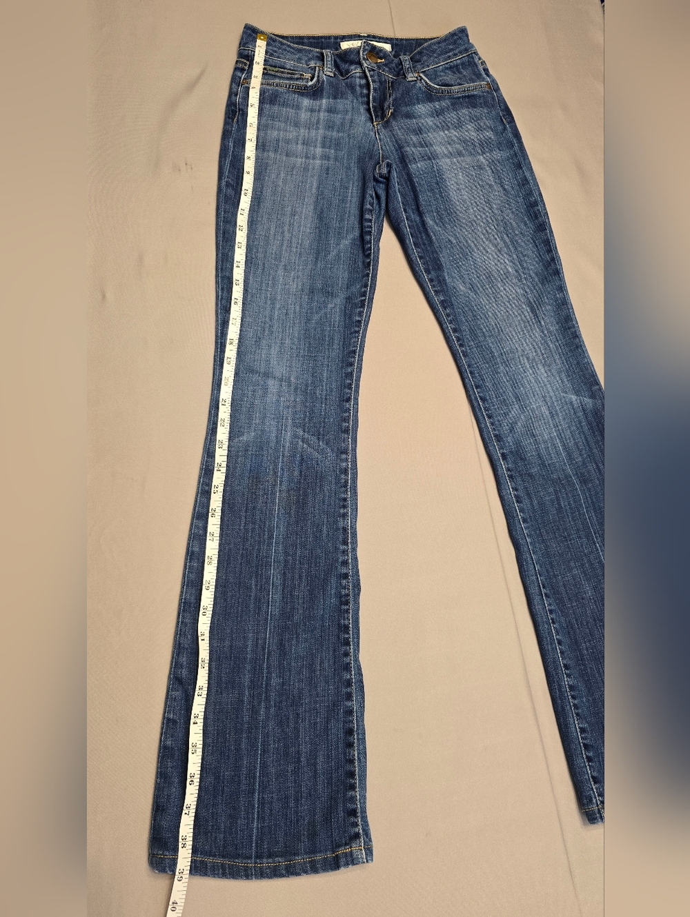 Joe's Jeans Blue Flared Denim - Picture 7 of 13